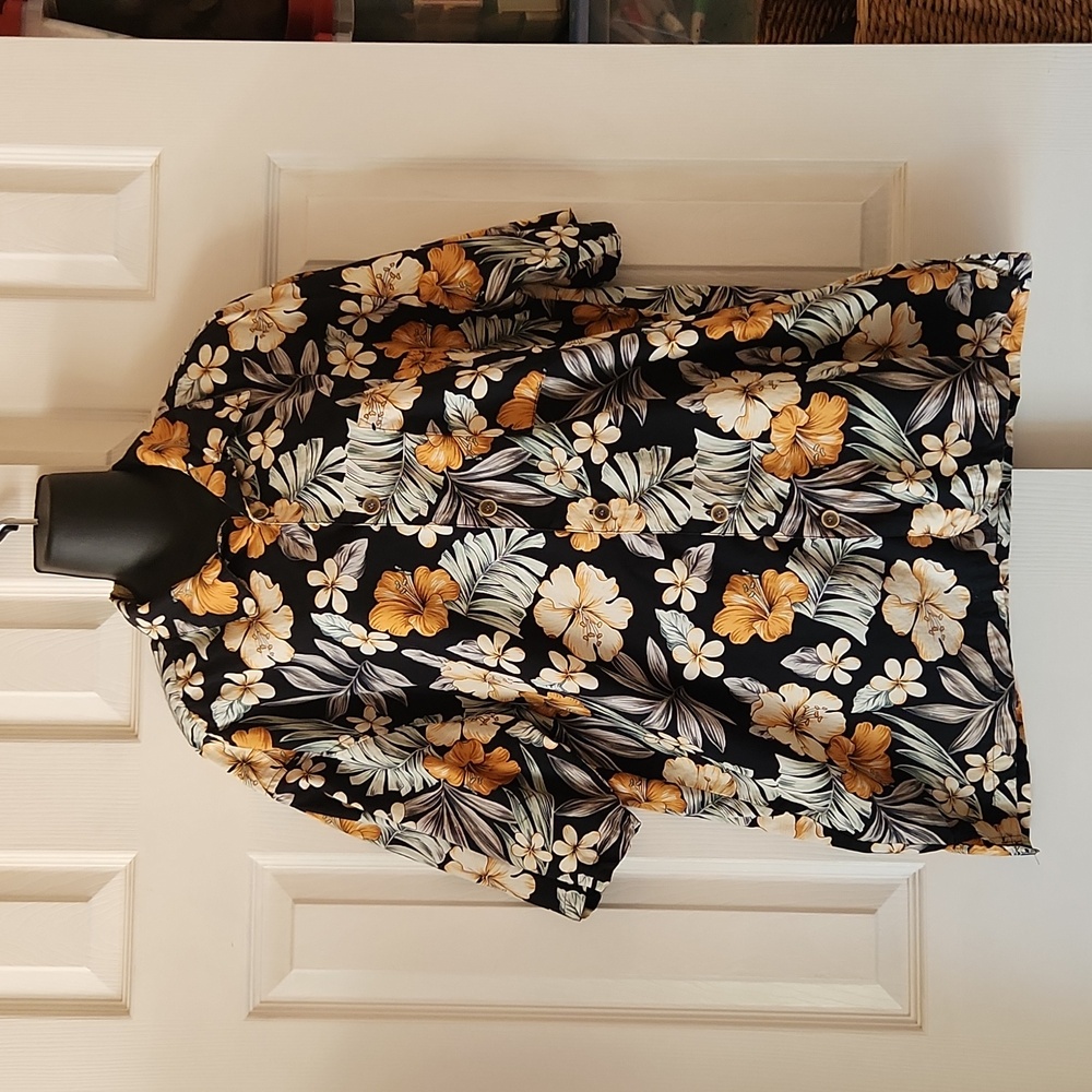 OP Sport Hawaiian Shirt sz M